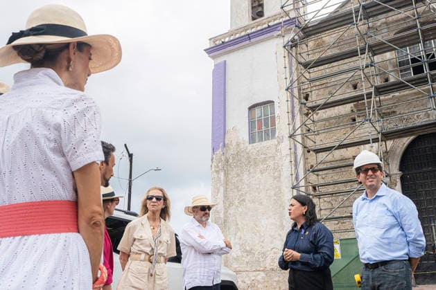 15-05-2026 Panama Princess Elena de Borbon visits with the El Cristo Negro Church, Forts, Fundacion Bahia de Portobelo, Escuelita del Ritmo, Casa de la Cultura Congo y El Otro Lado Private retreat on May 5, 2026 in Portobelo, Panama. No Spain Â  Copyright: xPPEx