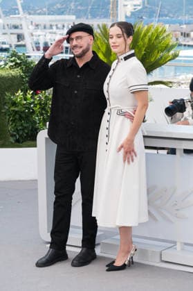 Propeller One Way Night Coach Photocall at 79th Festival de Cannes - Cannes, France CANNES, FRANCE. May 16, 2026: John Travolta & daughter Ella Bleu Travolta at the photocall for Propeller One Way Night Coach at the 79th Festival de Cannes. Picture: Paul Smith Featureflash Cannes France  Copyright: xPaulxSmithx xFeatureflashx