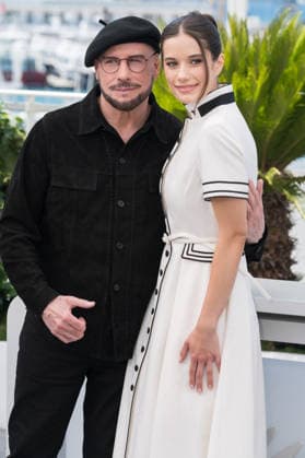 Propeller One Way Night Coach Photocall at 79th Festival de Cannes - Cannes, France CANNES, FRANCE. May 16, 2026: John Travolta & daughter Ella Bleu Travolta at the photocall for Propeller One Way Night Coach at the 79th Festival de Cannes. Picture: Paul Smith Featureflash Cannes France  Copyright: xPaulxSmithx xFeatureflashx