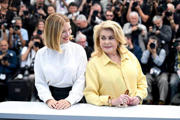 79ème Festival International du Film de Cannes Photocall with cast of Gentle Monster 79th International Cannes Film Festival Photocall with cast of Gentle Monster 456158 2026 05 16 Deneuve, Catherine Seydoux, Léa  Copyright: xSergexArnalx xStarfacex STAR_456158_014