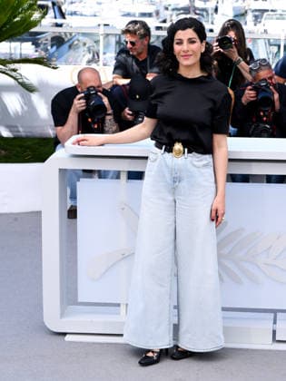 IPA84747813 - Cannes, 79th Cannes Film Festival 2026, Day 5, Photocall Film Si Tu Penses Bien (Think Good). Pictured is Mina Kavani  Copyright: xAlbertoxTerenghix xPoolxPhotoxEventsx07x 84747813