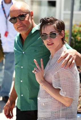 May 16, 2026, Cannes, Cote D azur, France: WOODY HARRELSON and KRISTEN STEWART depart the Full Phil photocall at the 79th Annual Cannes Film Festival at Palais des Festivals in Cannes, France. Cannes France - ZUMAc179 20260516_zep_c179_049 Copyright: xMickaelxChavetx