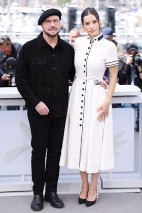 Cannes - Propeller One-Way Night Coach Photocall JD John Travolta and Ella Bleu Travolta attending the Propeller One-Way Night Coach photocall during the 79th annual Cannes Film Festival at Palais des Festivals on May 16, 2026 in Cannes, France. Photo by Jerome Domine ABACAPRESS.COM Cannes France  Copyright: xDominexJerome ABACAx