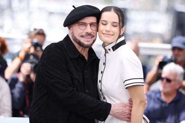 Cannes - Propeller One-Way Night Coach Photocall JD John Travolta and Ella Bleu Travolta attending the Propeller One-Way Night Coach photocall during the 79th annual Cannes Film Festival at Palais des Festivals on May 16, 2026 in Cannes, France. Photo by Jerome Domine ABACAPRESS.COM Cannes France  Copyright: xDominexJerome ABACAx