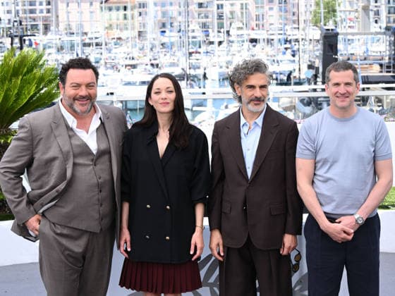 IPA84749794 - Cannes, 79th Cannes Film Festival 2026, day 5 - photocall of Karma Pictured: Denis MÃ nochet, Marion Cotillard, Leonardo Sbaraglia and Guillaume Canet  Copyright: xAlbertoxTerenghix xPoolxPhotoxEventsx07x 84749794
