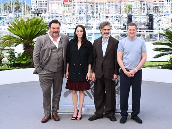 IPA84749797 - Cannes, 79th Cannes Film Festival 2026, day 5 - photocall of Karma Pictured: Denis MÃ nochet, Marion Cotillard, Leonardo Sbaraglia and Guillaume Canet  Copyright: xAlbertoxTerenghix xPoolxPhotoxEventsx07x 84749797