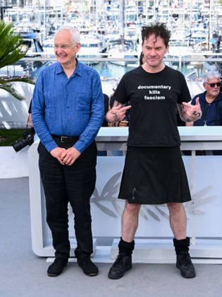 IPA84750072 - Cannes, 79th Cannes Film Festival 2026, day 5 - photocall of The Story Of Documentary Film (The 1970s) Pictured: John Archer and Mark Cousins  Copyright: xAlbertoxTerenghix xPoolxPhotoxEventsx07x 84750072