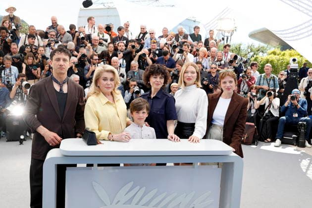 Laurence Rupp, Catherine Deneuve, Malo Blanchet, la réalisatrice Marie Kreutzer, Léa Seydoux, Jella Haase au photocall du film Gentle Monster lors du 79ème Festival International du Film de Cannes 12 23 mai 2026 , le 16 mai 2026 Jacovides Moreau Bestimage Photocall for Gentle Monster at the 79th Cannes International Film Festival, on May 16th, 2026 Cannes France  Copyright: xJACOVIDES-MOREAUx xBESTIMAGExJACOVIDES-MOREAUx xBESTIMAGEx