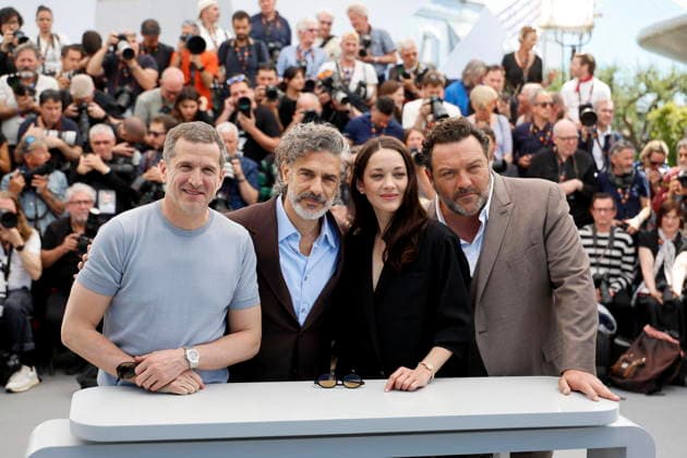 Le réalisateur Guillaume Canet, Leonardo Sbaraglia, Marion Cotillard and Denis Ménochet au photocall du film Karma lors du 79ème Festival International du Film de Cannes 12 23 mai 2026 , le 16 mai 2026 Jacovides Moreau Bestimage Photocall for Karma at the 79th Cannes International Film Festival, on May 16th, 2026 Cannes France  Copyright: xJACOVIDES-MOREAUx xBESTIMAGExJACOVIDES-MOREAUx xBESTIMAGEx