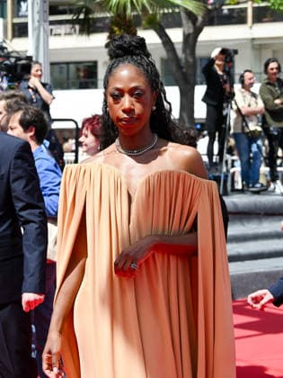 Internationale Filmfestspiele von Cannes, Sheep in the Box Premiere #2 IPA84751585 - Cannes, 79th Cannes Film Festival 2026, Evening 5. Red carpet Film HEEP IN THE BOX. Pictured is Nikki Amuka-Bird  Copyright: xManuelexMangiarottix xPoolxPhotoxEventsx07x 84751585
