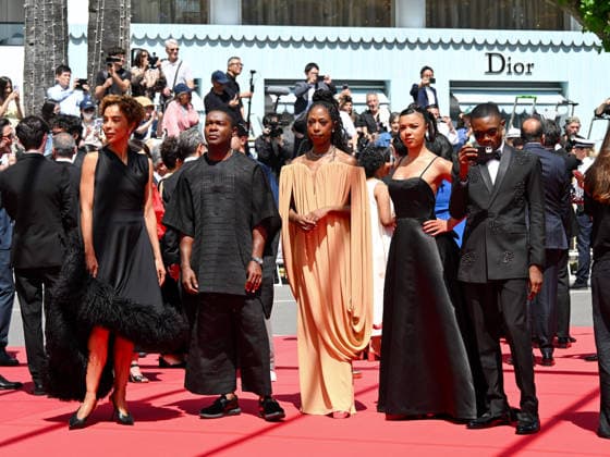 Internationale Filmfestspiele von Cannes, Sheep in the Box Premiere #2 IPA84751578 - Cannes, 79th Cannes Film Festival 2026, Evening 5. Red carpet Film HEEP IN THE BOX. Pictured are Sophie Okoneda, David Oyelowo, Nikki Amuka-Bird and India Amarteifio  Copyright: xManuelexMangiarottix xPoolxPhotoxEventsx07x 84751578