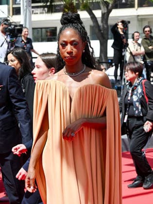 Internationale Filmfestspiele von Cannes, Sheep in the Box Premiere #2 IPA84751592 - Cannes, 79th Cannes Film Festival 2026, Evening 5. Red carpet Film HEEP IN THE BOX. Pictured is Nikki Amuka-Bird  Copyright: xManuelexMangiarottix xPoolxPhotoxEventsx07x 84751592