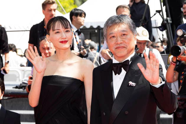 Sheep In The Box screening during the 79th Cannes Film Festival Haruka Ayase, Hirokazu Kore-eda - the Sheep In The Box screening during the 79th annual Cannes Film Festival at Palais des Festivals on May 16, 2026 in Cannes, France.  Copyright: x Chassery+Courdjix