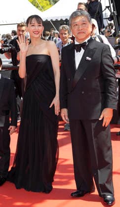 Sheep In The Box screening during the 79th Cannes Film Festival Haruka Ayase, Hirokazu Kore-eda - the Sheep In The Box screening during the 79th annual Cannes Film Festival at Palais des Festivals on May 16, 2026 in Cannes, France.  Copyright: x Chassery+Courdjix
