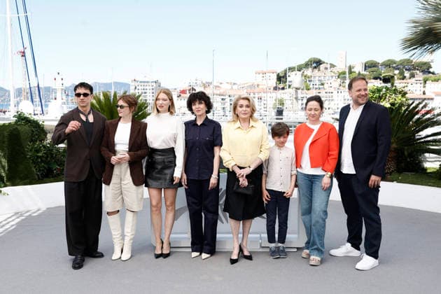 Laurence Rupp, Jella Haase, Léa Seydoux, Marie Kreutzer, Catherine Deneuve, Malo Blanchet, Johanna Scherz and Alexander Glehr at the Gentle Monster photocall at the 79th International Film Festival in Cannes, France May 16, 2026 Jacovides Moreau Bestimage Gentle Monster photocall at the 79th annual Cannes Film Festival at Palais des Festivals on May 16, 2026 in Cannes, France Cannes France Copyright: xJACOVIDES-MOREAUx xBESTIMAGExJACOVIDES-MOREAUx xBESTIMAGEx