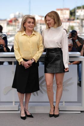Catherine Deneuve and Léa Seydoux at the Gentle Monster photocall at the 79th International Film Festival in Cannes, France, May 16, 2026 Jacovides Moreau Bestimage Gentle Monster photocall at the 79th annual Cannes Film Festival at Palais des Festivals on May 16, 2026 in Cannes, France Cannes France  Copyright: xJACOVIDES-MOREAUx xBESTIMAGExJACOVIDES-MOREAUx xBESTIMAGEx