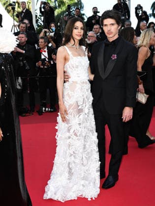 IPA84755919 - Cannes, 79th Cannes Film Festival 2026, Evening 5. Red carpet Film EL SER QUERIDO (THE BELOVED). Pictured are Kenya Kinski Jones and Will Peltz.  Copyright: xSimonexComix xPoolxPhotoxEventsx07x 84755919