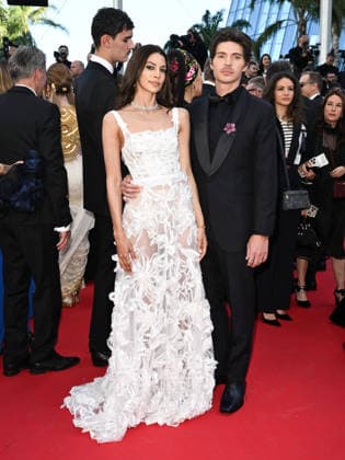 IPA84755947 - Cannes, 79th Cannes Film Festival 2026, Evening 5. Red carpet Film EL SER QUERIDO (THE BELOVED). Pictured are Kenya Kinski Jones and Will Peltz.  Copyright: xSimonexComix xPoolxPhotoxEventsx07x 84755947