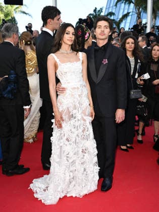 IPA84755951 - Cannes, 79th Cannes Film Festival 2026, Evening 5. Red carpet Film EL SER QUERIDO (THE BELOVED). Pictured are Kenya Kinski Jones and Will Peltz.  Copyright: xSimonexComix xPoolxPhotoxEventsx07x 84755951