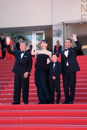 Sheep In The Box Screening - The 79th Annual Cannes Film Festival Hirokazu Kore-eda, Haruka Ayase and guests attends the Sheep In The Box screening during the 79th annual Cannes Film Festival at Palais des Festivals on May 16, 2026 in Cannes, France., Credit:Lounis Tiar Avalon Cannes, Cannes  Copyright: xLounisxTiarx xAvalonx 1099522610