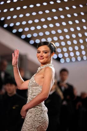 Cannes Paper Tiger Red Carpet EB US actress Keleigh Sperry during Paper Tiger Red Carpet during the 79th Cannes Film Festival in Cannes, France on May 16, 2026. Photo by Eliot Blondet ABACAPRESS.COM Cannes France France  Copyright: xBlondetxEliot ABACAx