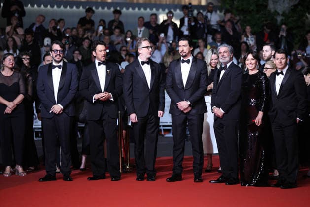Paper Tiger screening during the 79th Cannes Film Festival Rodrigo Teixeira, Miles Teller, James Gray, Adam Driver, Anthony Katagas, Raffaella Leone, Scott Morris - Paper Tiger screening during the 79th Cannes Film Festival in Cannes, France on May 16, 2026  Copyright: x Chassery+Courdjix