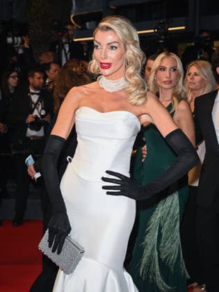 IPA84765711 - Cannes, 79th Cannes Film Festival 2026, Evening 5. Paper Tiger red carpet. Pictured: Annika Gassner  Copyright: xManuelexMangiarottix xPoolxPhotoxEventsx07x 84765711