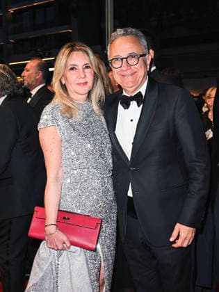 IPA84765729 - Cannes, 79th Cannes Film Festival 2026, Evening 5. Paper Tiger red carpet. Pictured: Paolo Del Brocco and Paola Marchesini.  Copyright: xManuelexMangiarottix xPoolxPhotoxEventsx07x 84765729