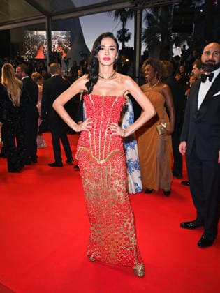 IPA84765996 - Cannes, 79th Cannes Film Festival 2026, Evening 5. Paper Tiger red carpet. Pictured: Leila Ben Khalifa  Copyright: xManuelexMangiarottix xPoolxPhotoxEventsx07x 84765996