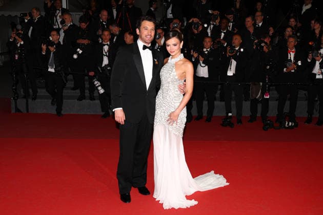 May 16, 2026, Cannes, Cote D azur, France: MILES TELLER and his wife KELEIGH SPERRY on the red carpet for the screening of PAPER TIGER at the 79th Annual Cannes Film Festival at Palais des Festivals in Cannes, France Cannes France  - ZUMAc179 20260516_zep_c179_206 Copyright: xMickaelxChavetx
