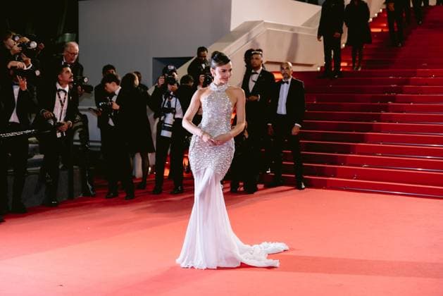 79ème Festival International du Film de Cannes Montée des marches du film Paper Tiger 79th International Cannes Film Festival Red Carpet for Paper Tiger 456209 2026 05 16 Alpes Maritimes Cannes France Sperry, Keleigh  Copyright: xTerencexBaelenx STAR_456209_051
