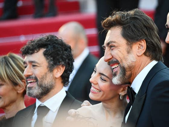 IPA84759379 - Cannes, 79th Cannes Film Festival 2026, evening 5 - red carpet of EL SER QUERIDO (THE BELOVED) Pictured: Rodrigo Sorogoyen, Victoria Luengo, Javier Bardem and Isabel Pena  Copyright: xManuelexMangiarottix xPoolxPhotoxEventsx07x 84759379