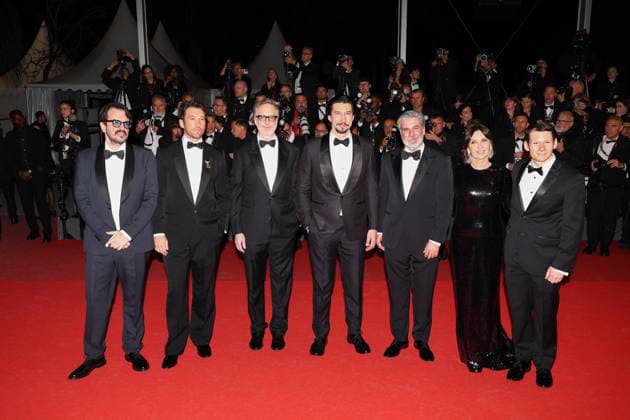 May 16, 2026, Cannes, Cote D azur, France: Cast of whom MILES TELLER, JAMES GRAY and ADAM DRIVER on the red carpet for the screening of PAPER TIGER at the 79th Annual Cannes Film Festival at Palais des Festivals in Cannes, France Cannes France  - ZUMAc179 20260516_zep_c179_218 Copyright: xMickaelxChavetx