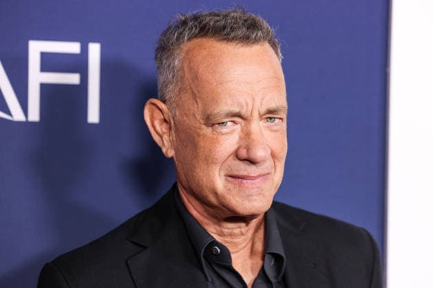 2024 AFI Fest - World Premiere Screening Of Sony Pictures Here HOLLYWOOD, LOS ANGELES, CALIFORNIA, USA - OCTOBER 25: Tom Hanks arrives at the 2024 AFI Fest - World Premiere Screening Of Sony Pictures Here held at the TCL Chinese Theatre IMAX on October 25, 2024 in Hollywood, Los Angeles, California, United States. (Photo by Xavier Collin Image Press Agency)