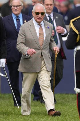 Royal Windsor Horse Show Day Three King Charles attends Day Three of the Royal Windsor Horse Show, at Windsor Great Park, Windsor, Berkshire, UK, on the 16th May 2026. Picture by James Whatling Windsor Windsor Great Park Berkshire United Kingdom  WHA-0820