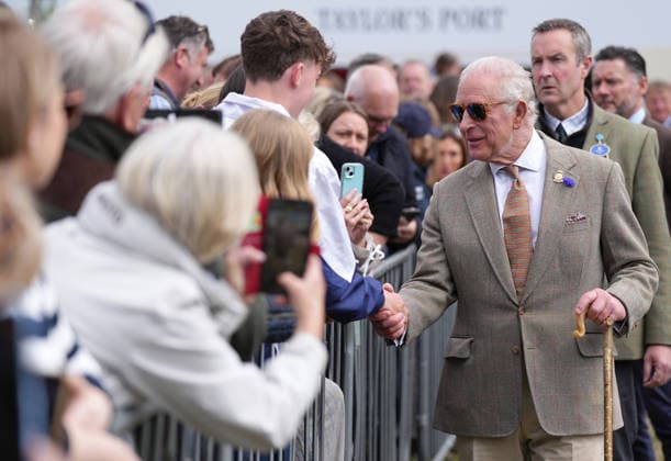 Royal Windsor Horse Show Day Three King Charles attends Day Three of the Royal Windsor Horse Show, at Windsor Great Park, Windsor, Berkshire, UK, on the 16th May 2026. Picture by James Whatling Windsor Windsor Great Park Berkshire United Kingdom  WHA-0820