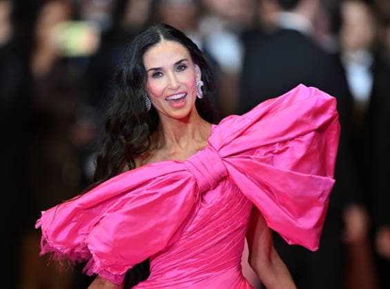 79th Cannes Film Festival: Paper Tiger screening CANNES, FRANCE - MAY 16: Member of the jury US actress and producer Demi Moore arrives for the screening of the film Paper Tiger at the 79th edition of the Cannes Film Festival in Cannes, France on May 16, 2026. Mustafa Yalcin Anadolu Cannes France. Editorial use only. Please get in touch for any other usage.  Copyright: x2026xAnadoluxMustafaxYalcinx