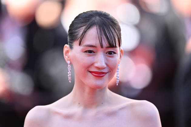 79th Cannes Film Festival: Sheep in The Box screening CANNES, FRANCE - MAY 16: Japanese actress Haruka Ayase leaves after the screening of the film Sheep in The Box at the 79th edition of the Cannes Film Festival in Cannes, France on May 16, 2026. Mustafa Yalcin Anadolu Cannes France. Editorial use only. Please get in touch for any other usage.  Copyright: x2026xAnadoluxMustafaxYalcinx
