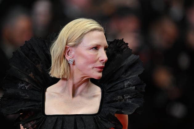 79th Cannes Film Festival: Paper Tiger screening CANNES, FRANCE - MAY 16: Australian US actress Cate Blanchett arrives for the screening of the film Paper Tiger at the 79th edition of the Cannes Film Festival in Cannes, France on May 16, 2026. Mustafa Yalcin Anadolu Cannes France. Editorial use only. Please get in touch for any other usage.  Copyright: x2026xAnadoluxMustafaxYalcinx