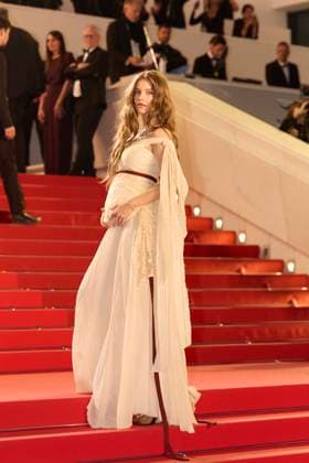 CANNES, FRANCE - MAY 16: Hungarian model and actress Barbara Palvin attends the Paper Tiger screening during the 79th annual Cannes Film Festival at Palais des Festivals on May 16, 2026 in Cannes, France.  Copyright: xVCGx 111642050374