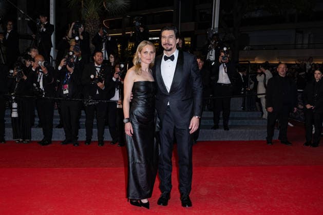 Cannes Paper Tiger screening NG Adam Driver and a guest attending the ‘Paper Tiger’ Screening and Red Carpet at Palais Des Festivals in Cannes, France on May 16 2026 as part of the 79th Cannes Film Festival. Photo by Nicolas Genin ABACAPRESS.COM Cannes France  Copyright: xGeninxNicolas ABACAx