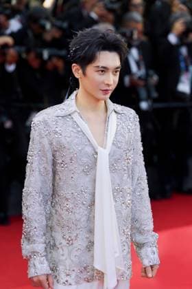 CANNES, FRANCE - MAY 16: Actor Zhang Tianqi attends the El Ser Querido (The Beloved) screening during the 79th annual Cannes Film Festival at Palais des Festivals on May 16, 2026 in Cannes, France.  Copyright: xVCGx 111642050565