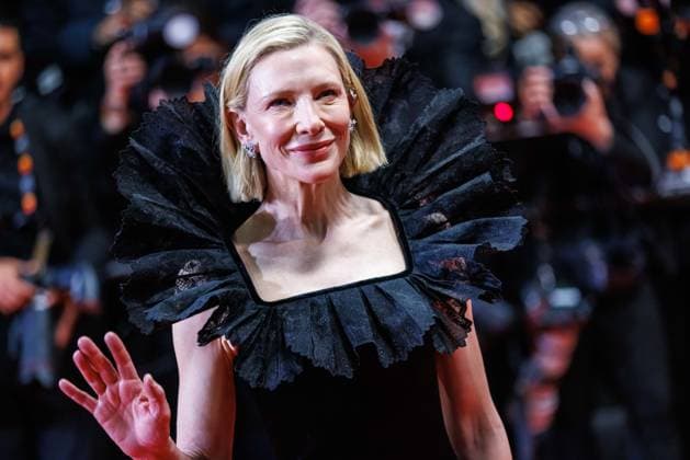 May 16, 2026, Cannes, France: Australian actress Cate Blanchett attends the red carpet of Paper Tiger at the 79th Cannes Film Festival. Cannes France  - ZUMAs197 20260516_aaa_s197_247 Copyright: xMarcoxBaradax