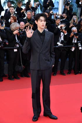 Tian Xuning at The Beloved premiere in Cannes on 16 05 2026