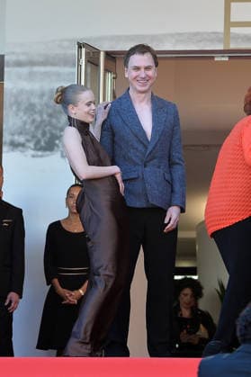 Maria Matschke Engel and Lars Eidinger at The Beloved premiere in Cannes on 16 05 2026