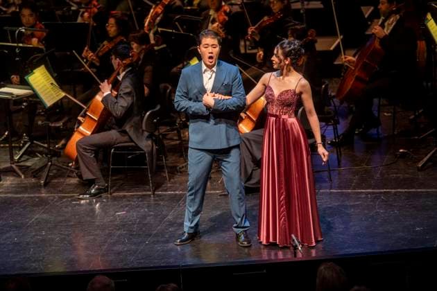 Opera on fire Concert at the Großes Haus des Musiktheaters 16 05 2026 Gelsenkirchen FOR EDITORIAL PURPOSES ONLY p Zincong Han Tenor and Tamina Biber Soprano at Oper on fire Concert at the Großes Haus des Musiktheaters 16 05 2026 Gelsenkirchen Germany NRW Gelsenkirchen Copyright DanielxAttia Copyright: DanielxAttia doc85vsb50b8iq12ksut1e52 ,EDITORIAL USE ONLY Copyright: DanielxAttia