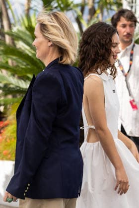 Tess Barthélemy and her mother, director and actress Judith Godrèche at the photocall for Memoire de Fille Un Certain Regard at the 79th Cannes International Film Festival, on May 17th, 2026 Jacovides Moreau Bestimage Photocall for Memoire de Fille Un Certain Regard at the 79th Cannes International Film Festival, on May 17th, 2026 Cannes France  Copyright: xJACOVIDES-MOREAUx xBESTIMAGExJACOVIDES-MOREAUx xBESTIMAGEx