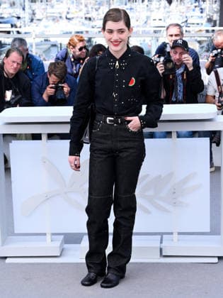 IPA84781230 - Cannes, 79th Cannes Film Festival 2026, Day 6. Photocall of the film I ll Be Gone In June. Pictured is Naomi Cosma  Copyright: xAlbertoxTerenghix xPoolxPhotoxEventsx07x 84781230