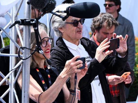 IPA84782027 - Cannes, 79th Cannes Film Festival 2026, Day 6. Photocall of the film I ll Be Gone In June. Pictured is Wim Wenders  Copyright: xAlbertoxTerenghix xPoolxPhotoxEventsx07x 84782027
