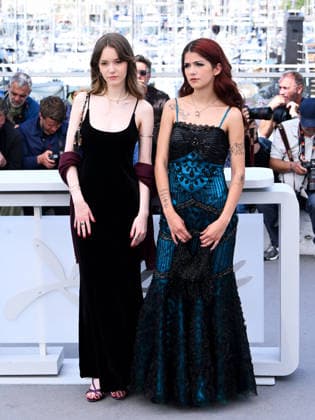 IPA84782042 - Cannes, 79th Cannes Film Festival 2026, Day 6. Photocall of the film I ll Be Gone In June. Pictured are Rebecca Schulz, Bianca Dumais  Copyright: xAlbertoxTerenghix xPoolxPhotoxEventsx07x 84782042